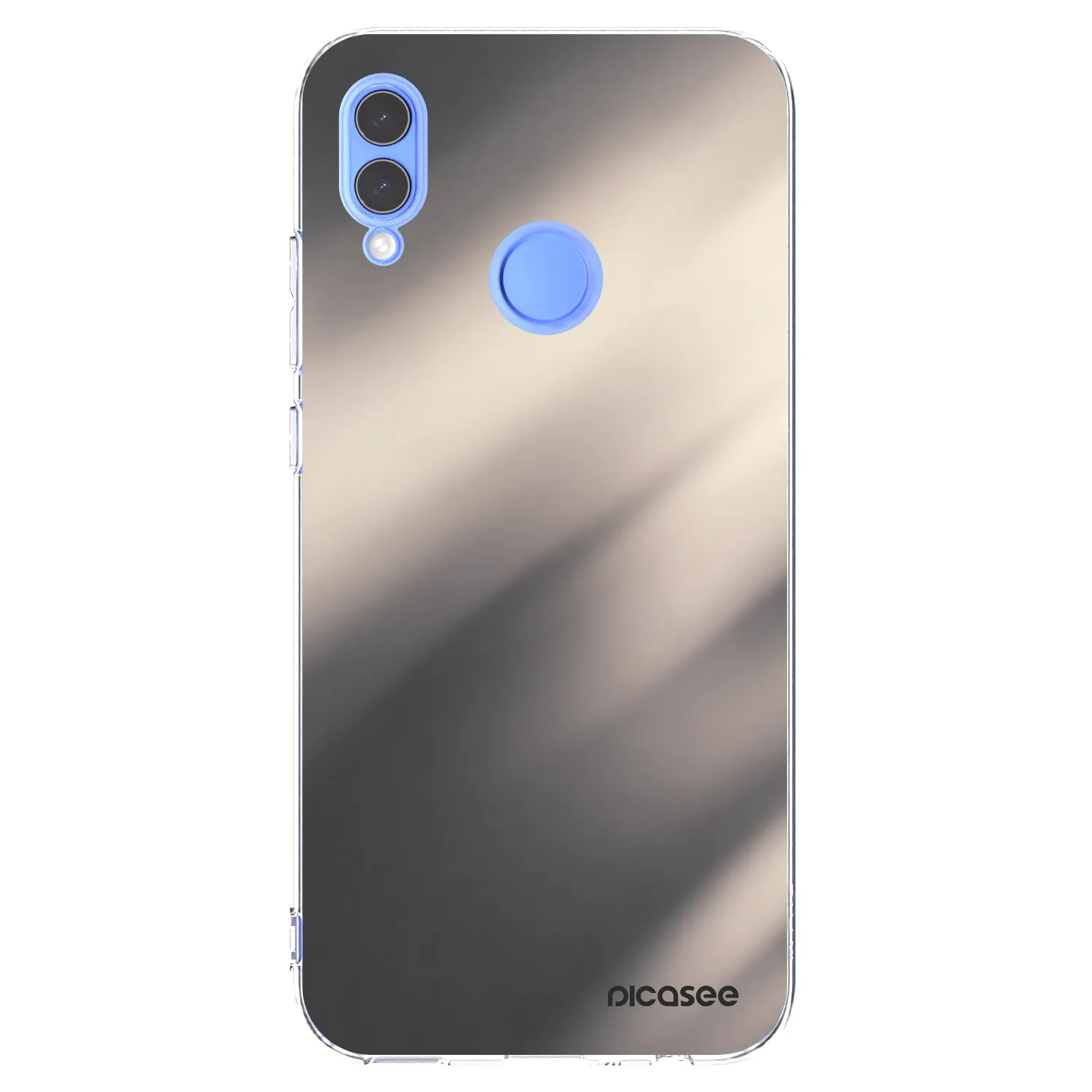 Picasee silikónový prehľadný obal pre Honor 10 Lite - Smoky Beige