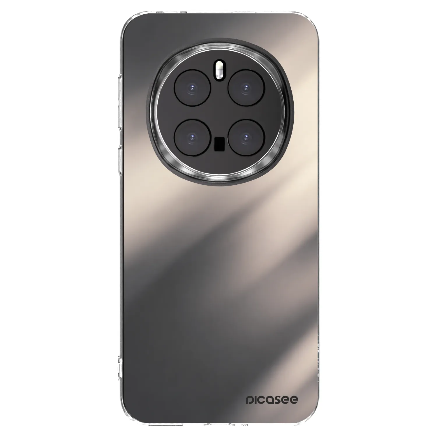 Picasee silikónový prehľadný obal pre Honor Magic7 Pro 5G - Smoky Beige