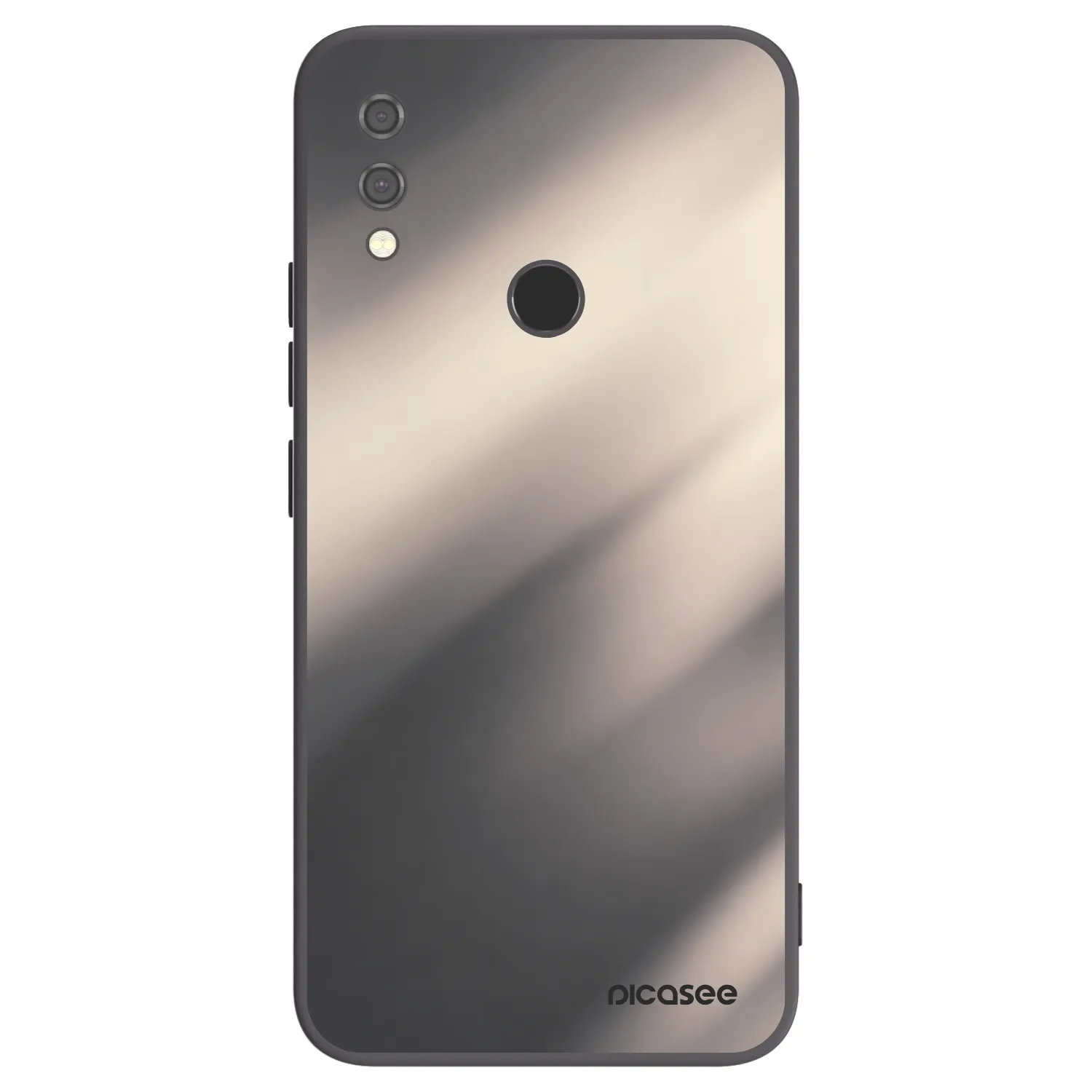 Picasee silikónový čierny obal pre Xiaomi Redmi Note 7 - Smoky Beige
