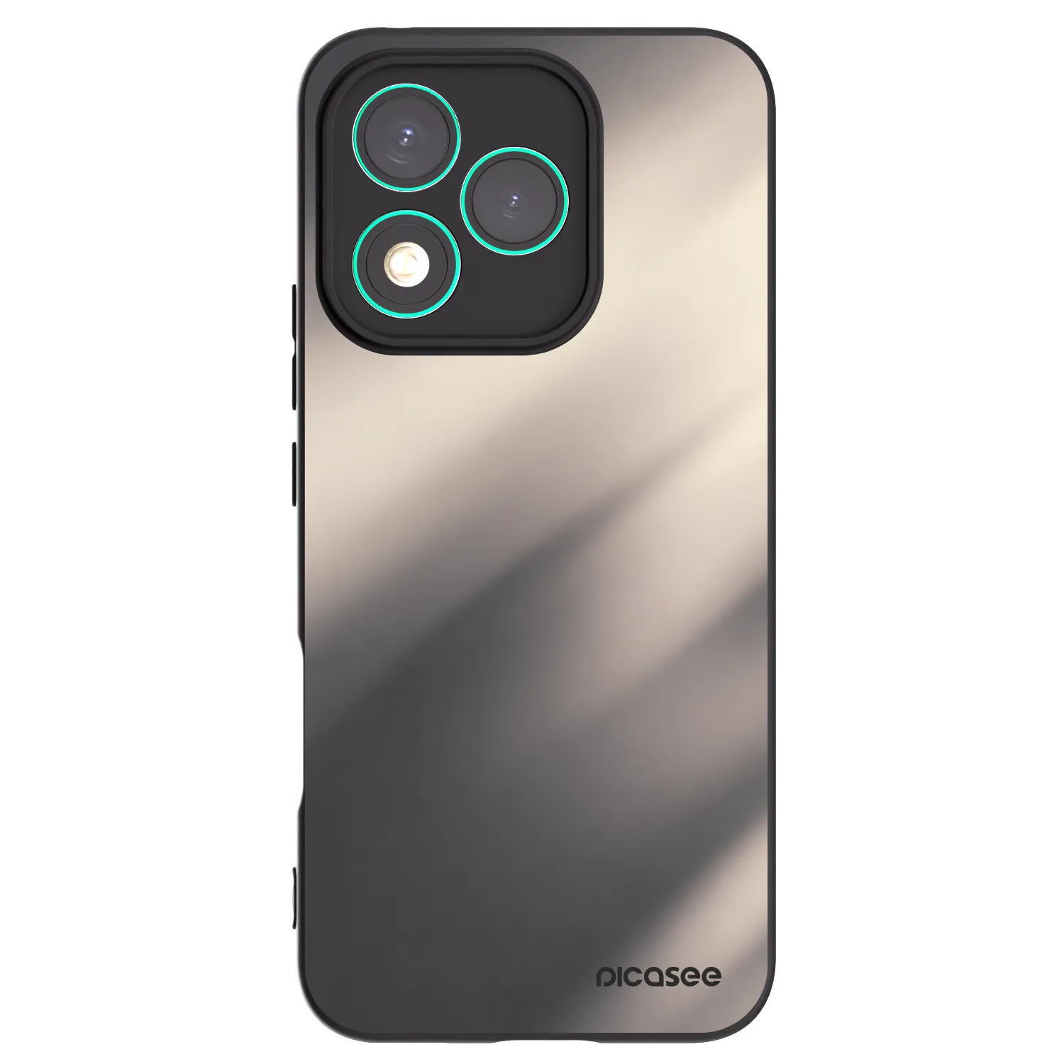 Picasee silikónový čierny obal pre Honor 400 Lite 5G - Smoky Beige