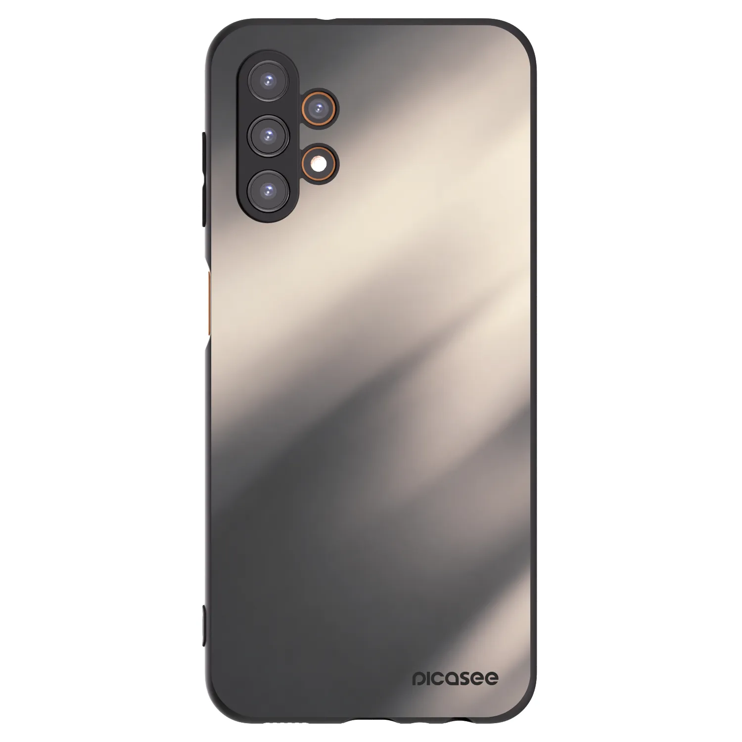Picasee silikónový čierny obal pre Samsung Galaxy A13 5G - Smoky Beige