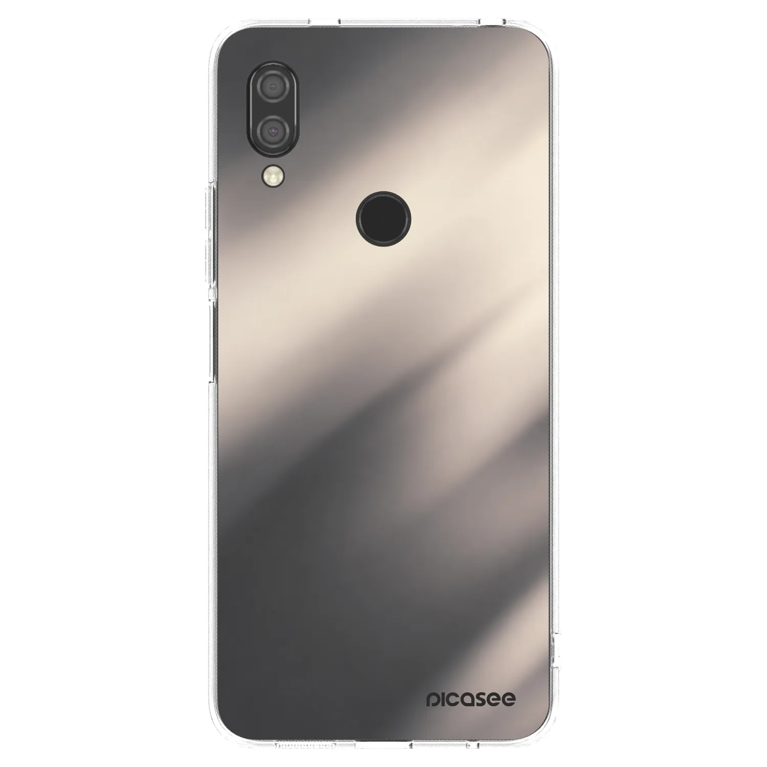Picasee silikónový prehľadný obal pre Xiaomi Redmi 7 - Smoky Beige