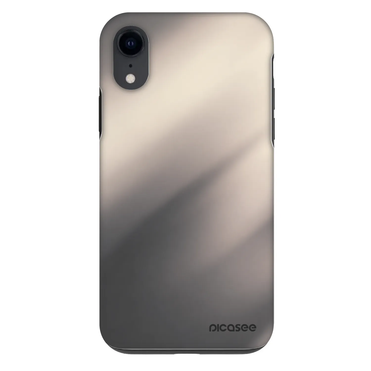 Picasee Fashion Case pre Apple iPhone XR - Smoky Beige