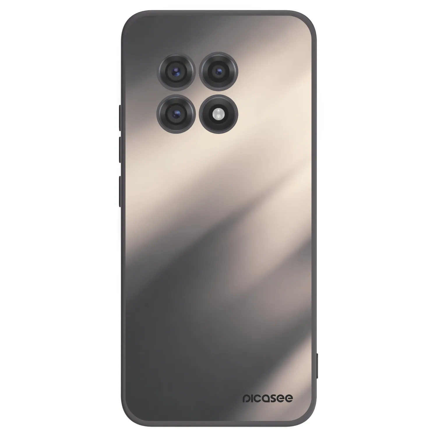 Picasee silikónový čierny obal pre OnePlus 13R 5G - Smoky Beige