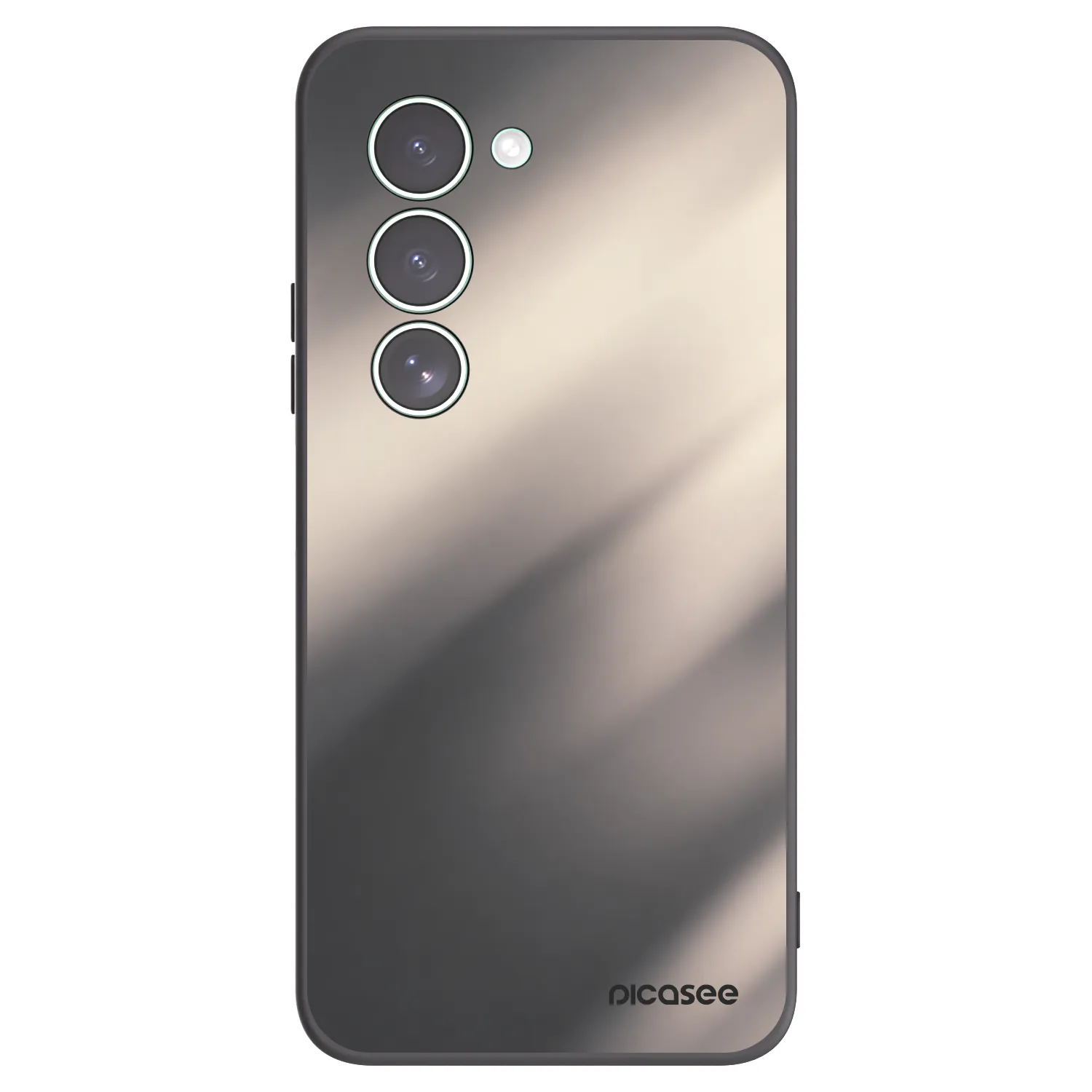 Picasee silikónový čierny obal pre Xiaomi Redmi 15 5G - Smoky Beige