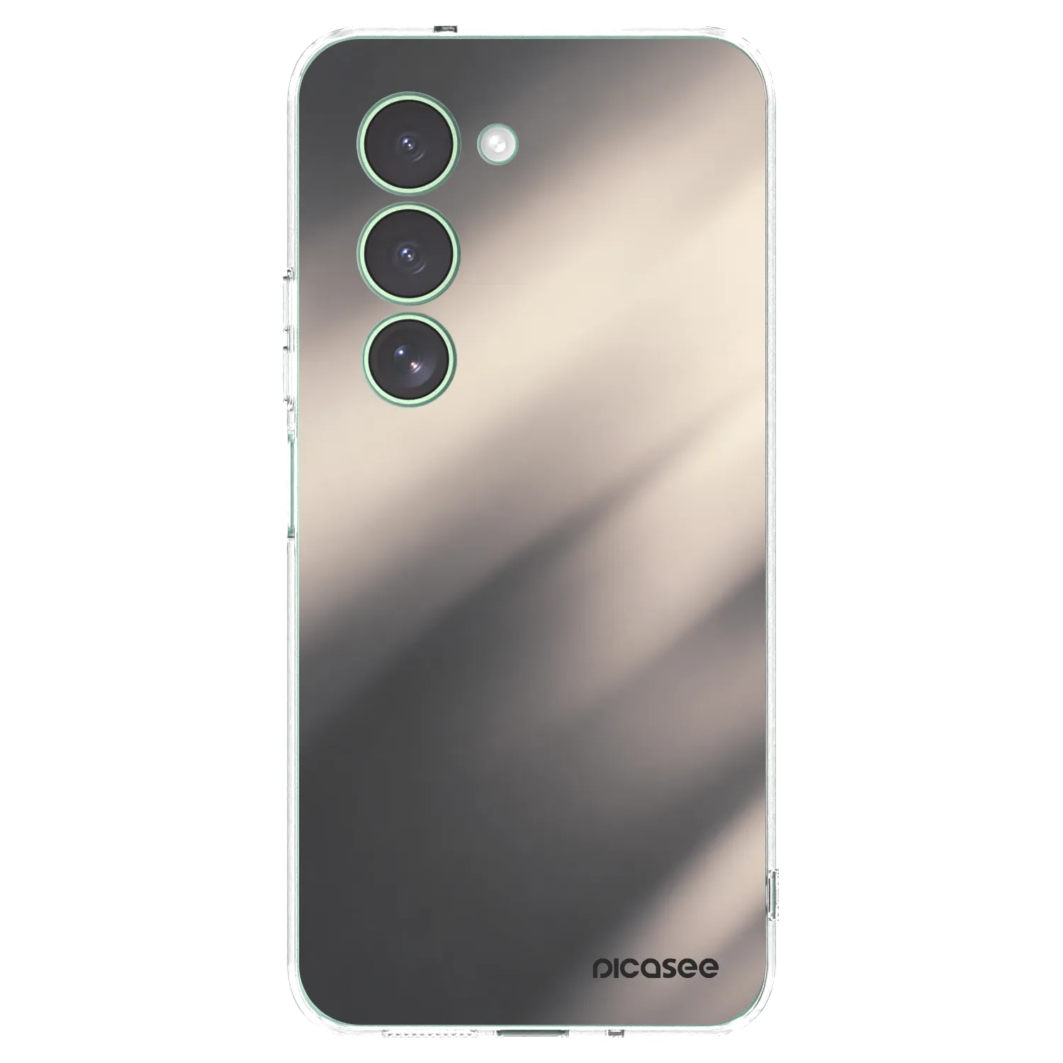 Picasee silikónový prehľadný obal pre Xiaomi Redmi 15 5G - Smoky Beige