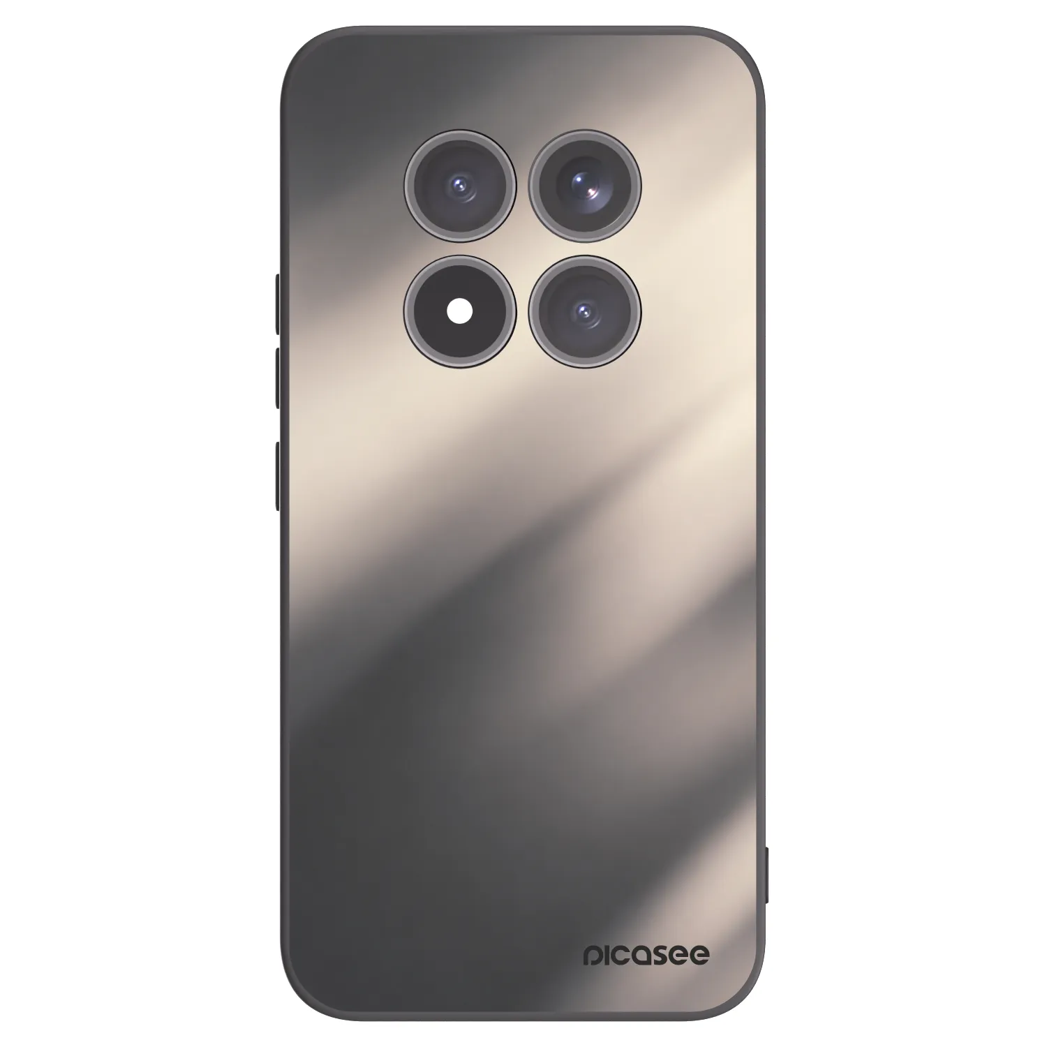 Picasee silikónový čierny obal pre Xiaomi Redmi Note 15 Pro+ - Smoky Beige