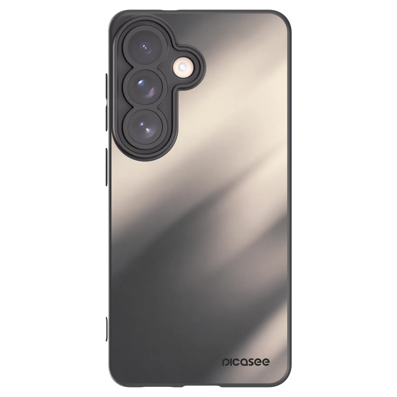 Picasee silikónový čierny obal pre Samsung Galaxy S26 - Smoky Beige