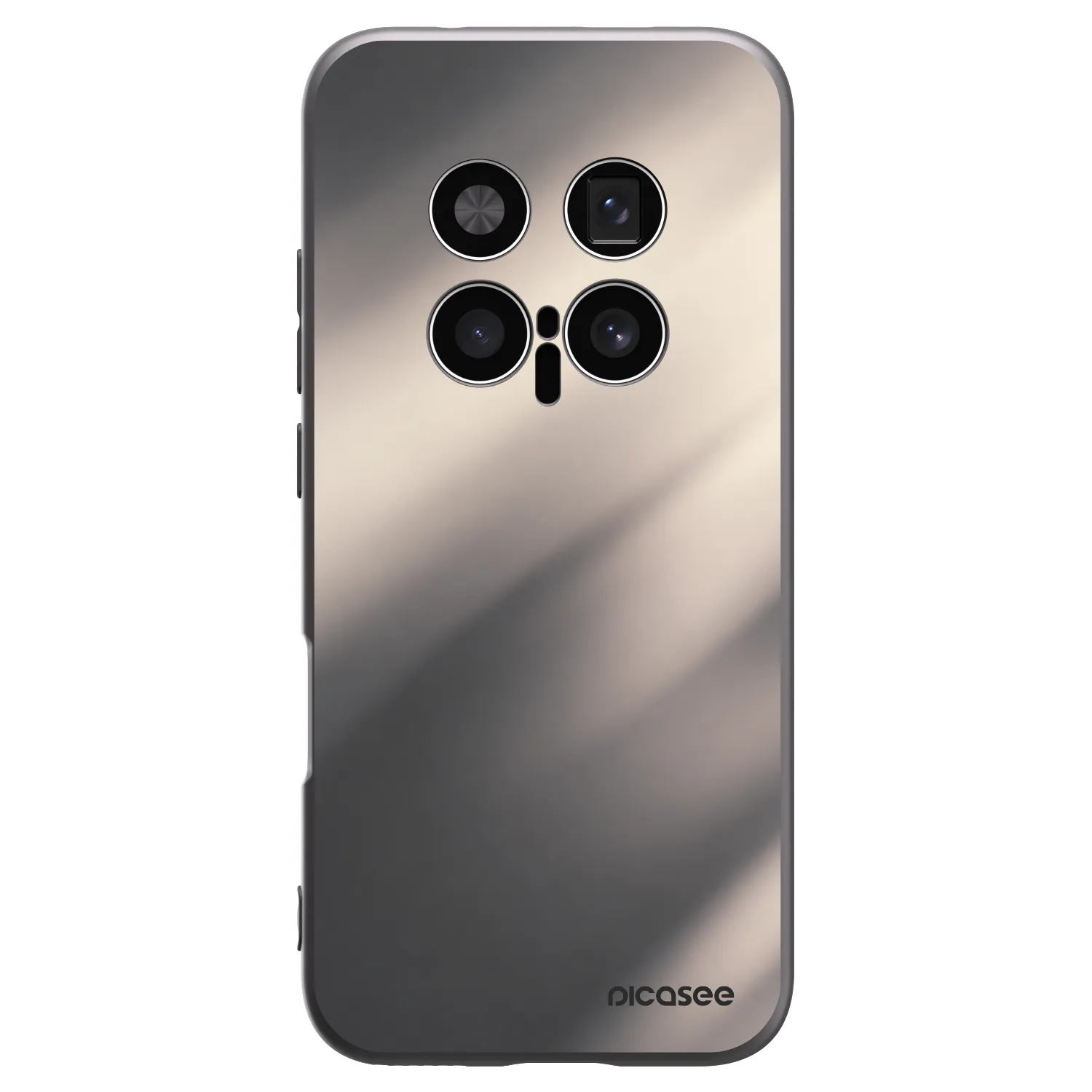 Picasee silikónový čierny obal pre Honor Magic8 Pro 5G - Smoky Beige