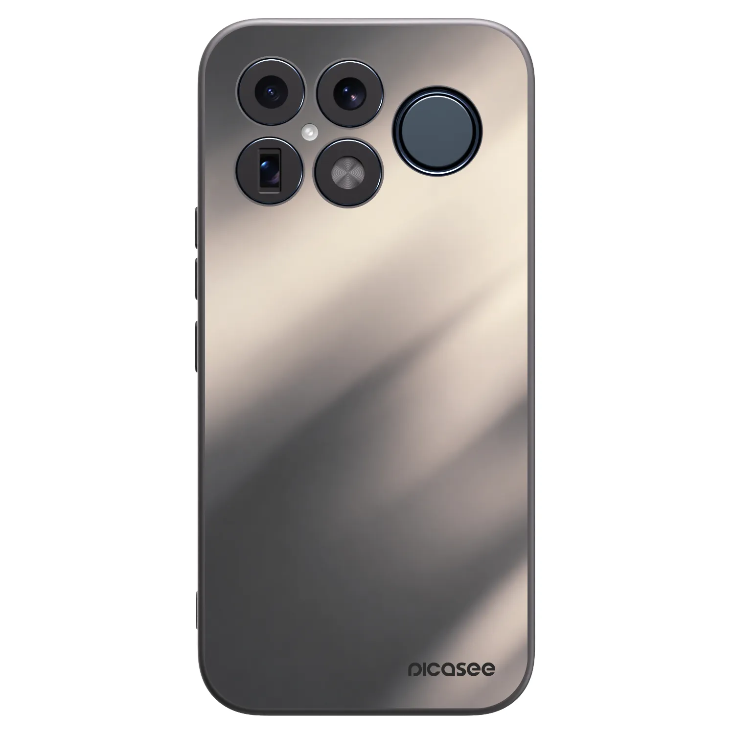 Picasee silikónový čierny obal pre Xiaomi Poco F8 Ultra - Smoky Beige