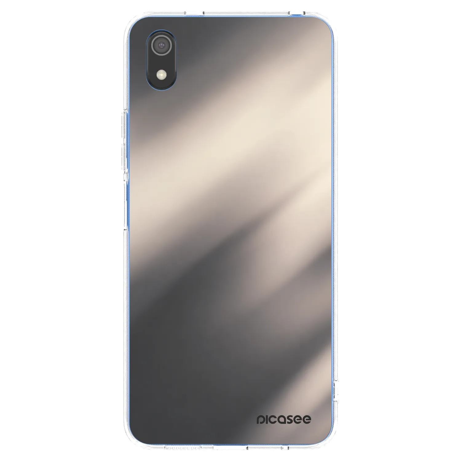 Picasee silikónový prehľadný obal pre Xiaomi Redmi 7A - Smoky Beige