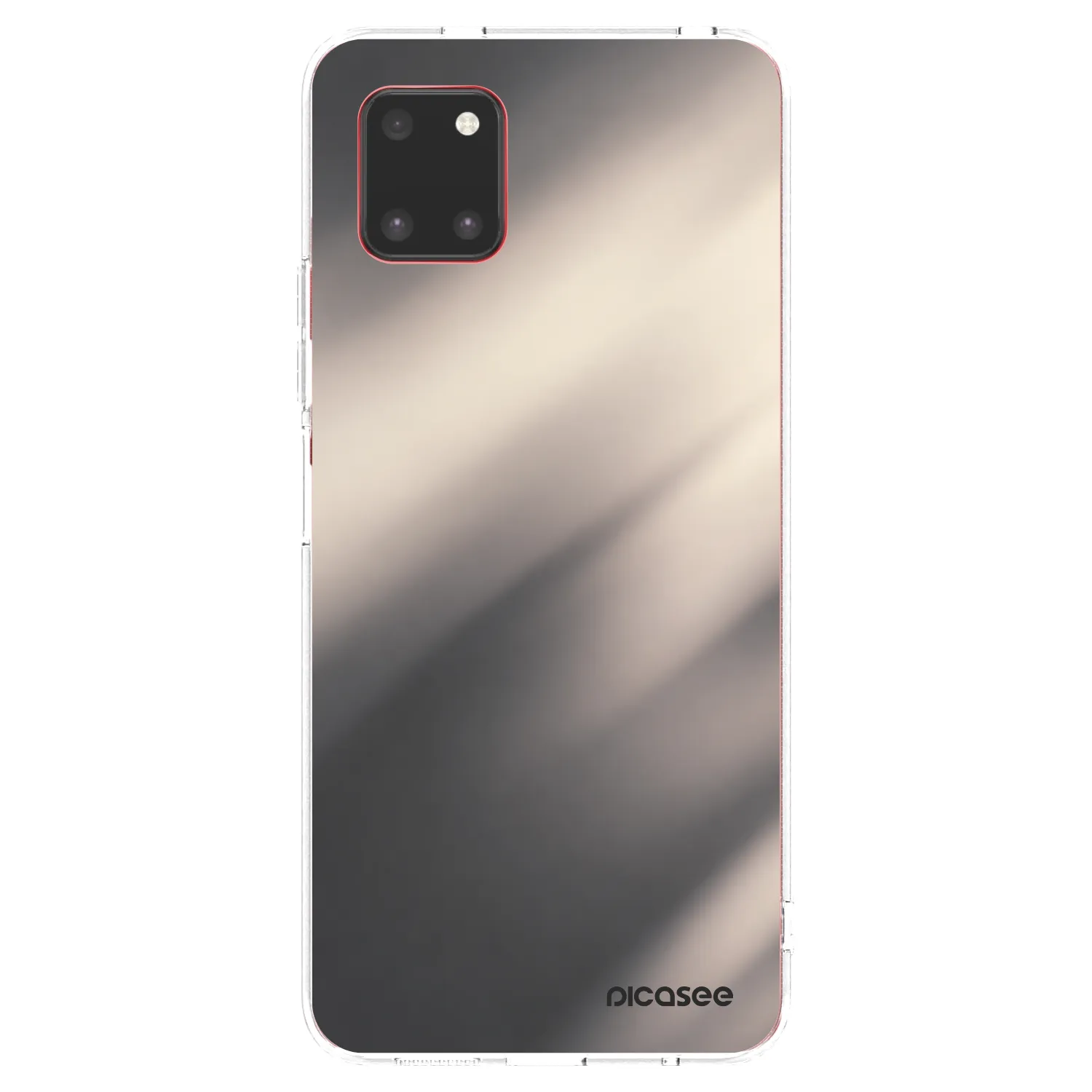 Picasee silikónový prehľadný obal pre Samsung Galaxy Note 10 Lite N770F - Smoky Beige