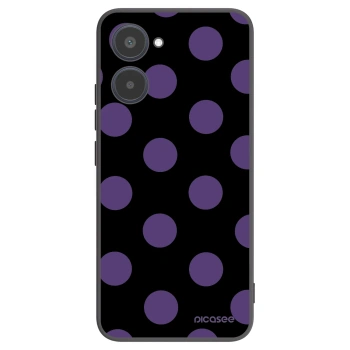 Picasee silikónový čierny obal pre Realme 10 4G - Big flickers