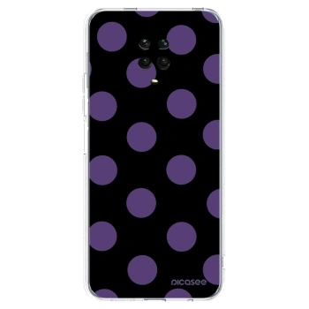 Picasee silikónový prehľadný obal pre Xiaomi Redmi Note 9 Pro - Big flickers