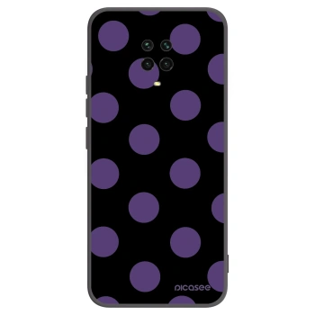 Picasee silikónový čierny obal pre Xiaomi Redmi Note 9S - Big flickers