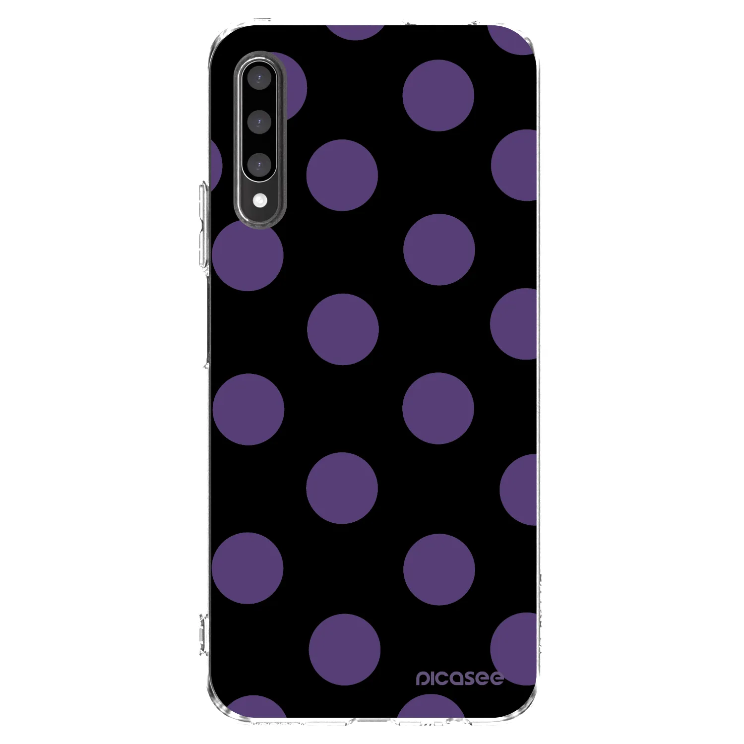 Picasee silikónový prehľadný obal pre Honor 9X Pro - Big flickers