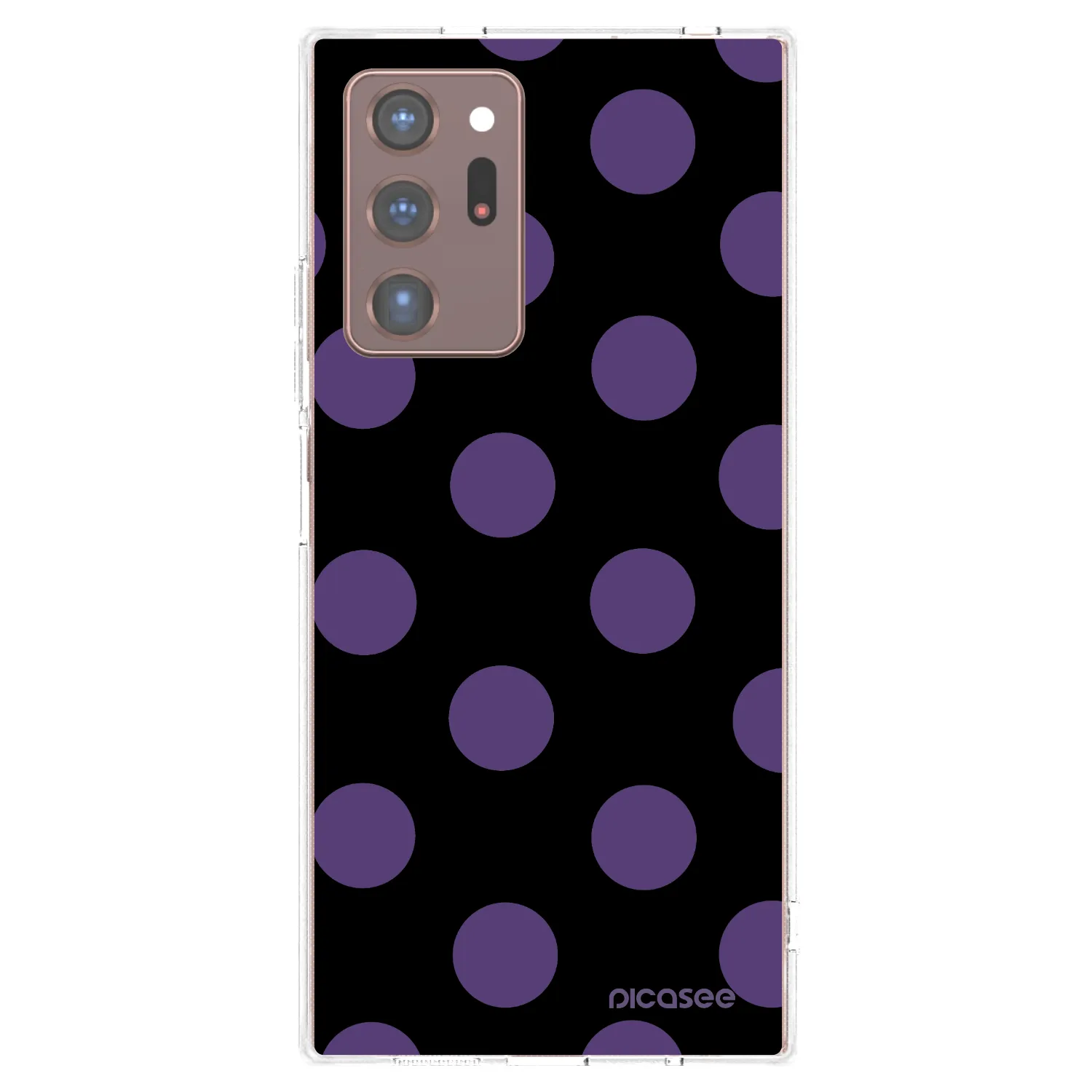 Picasee silikónový prehľadný obal pre Samsung Galaxy Note 20 Ultra - Big flickers