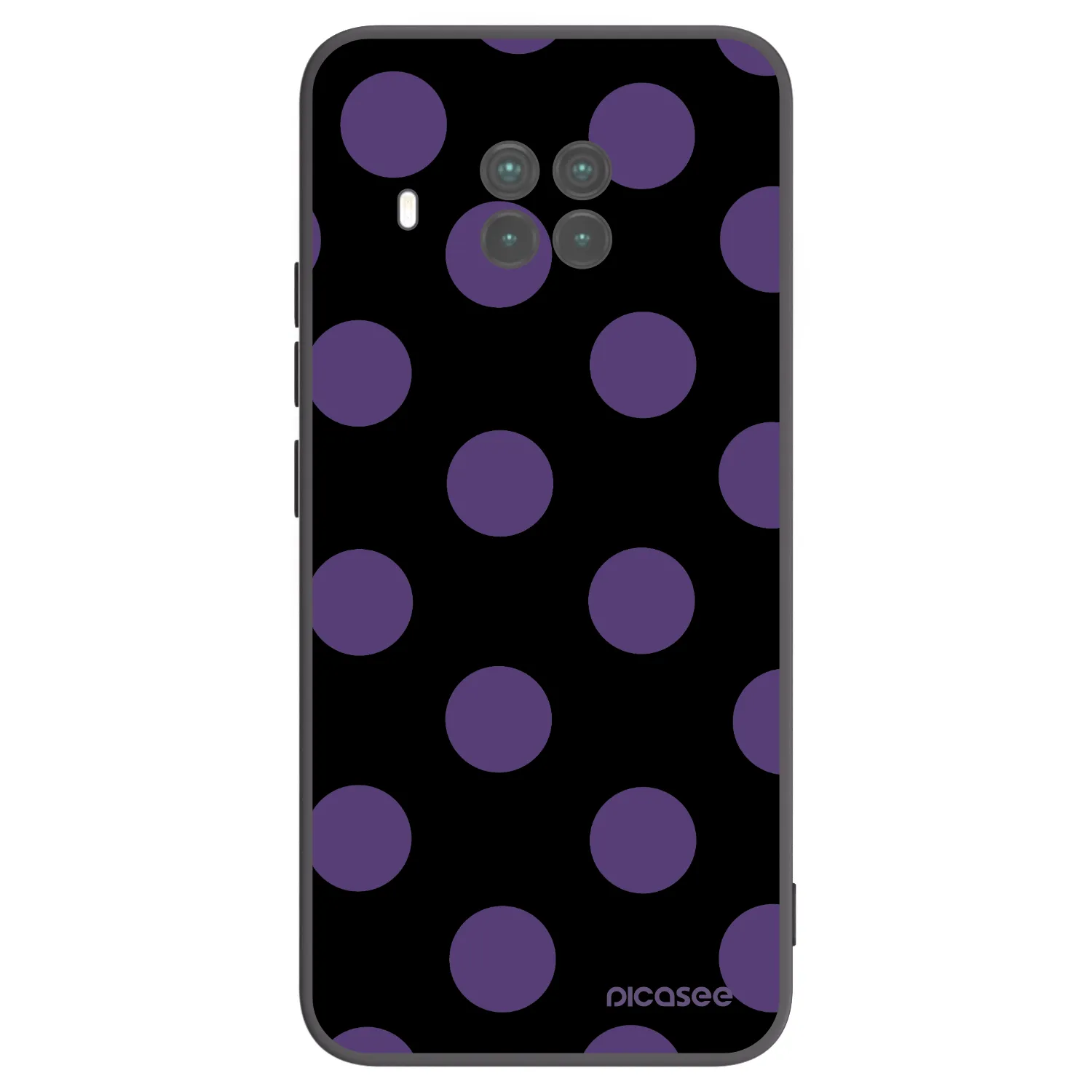 Picasee silikónový čierny obal pre Xiaomi Mi 10T Lite - Big flickers