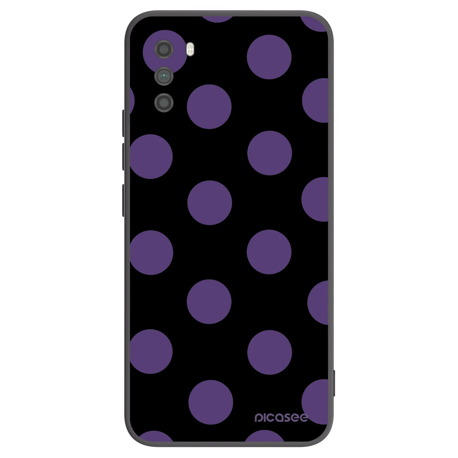 Picasee silikónový čierny obal pre Xiaomi Poco M3 - Big flickers