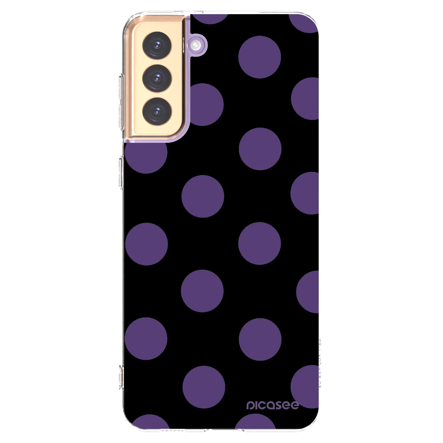 Picasee silikónový prehľadný obal pre Samsung Galaxy S21+ 5G G996F - Big flickers