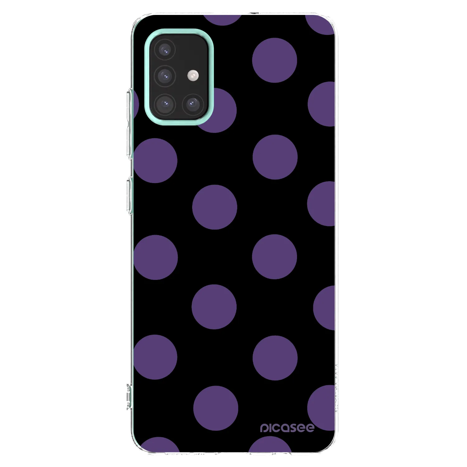 Picasee silikónový prehľadný obal pre Samsung Galaxy M31s - Big flickers