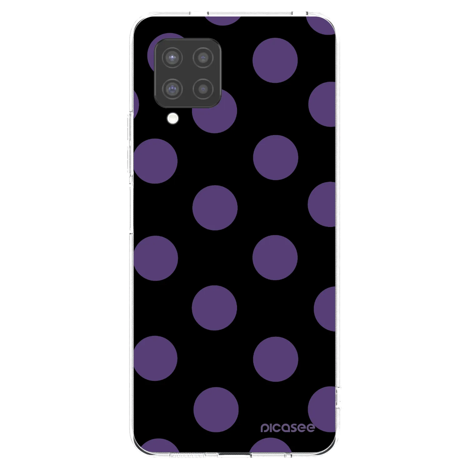 Picasee silikónový prehľadný obal pre Samsung Galaxy A42 A426B - Big flickers