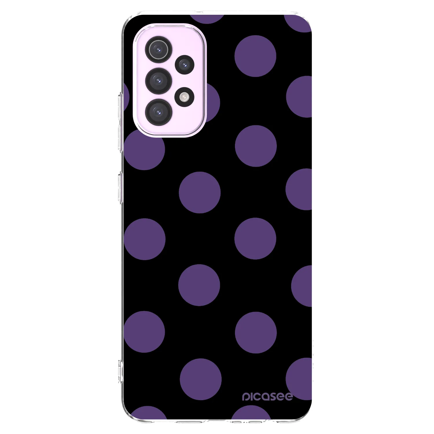 Picasee silikónový prehľadný obal pre Samsung Galaxy A32 5G A326B - Big flickers