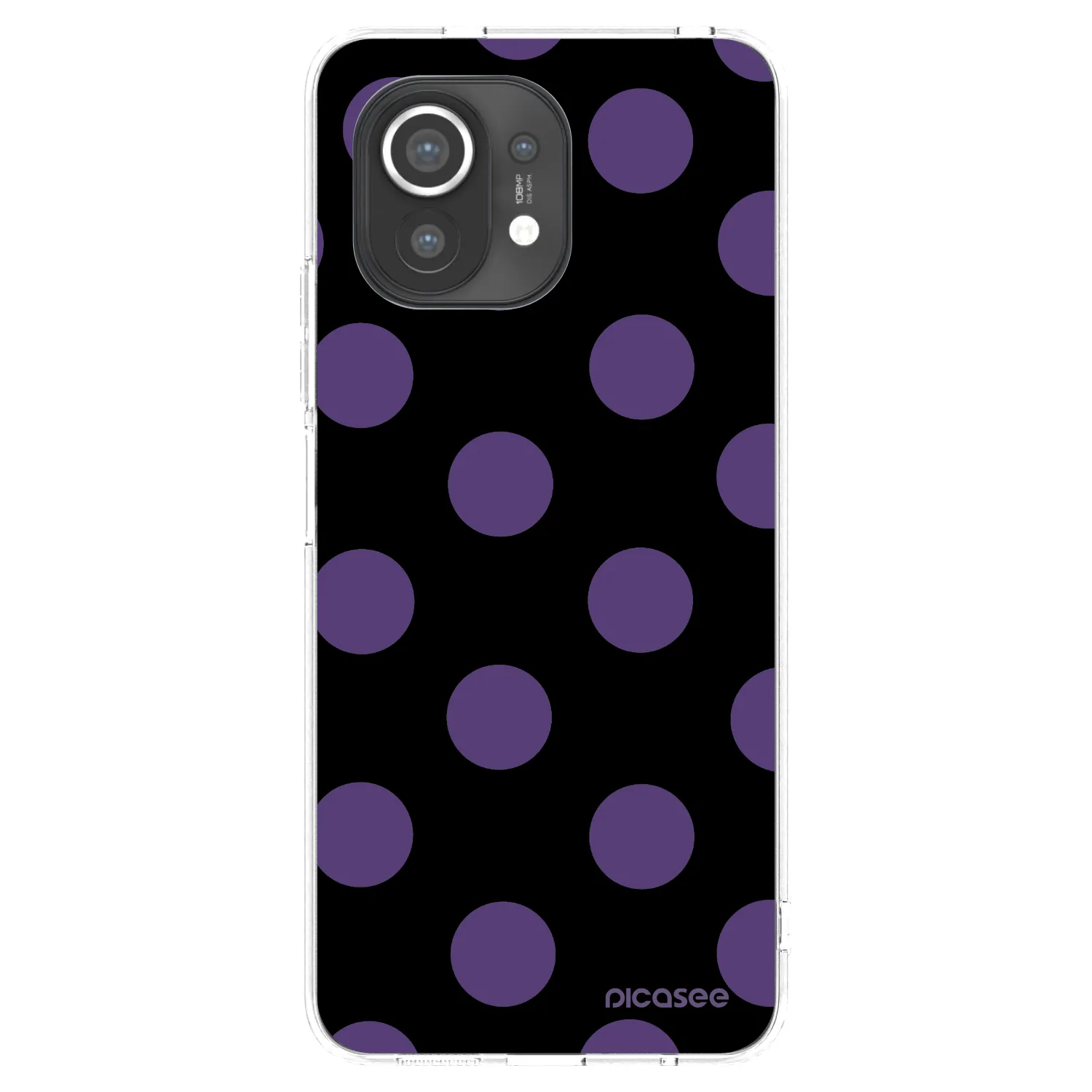 Picasee silikónový prehľadný obal pre Xiaomi Mi 11 - Big flickers