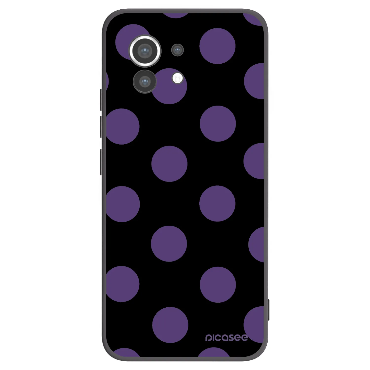 Picasee silikónový čierny obal pre Xiaomi Mi 11 - Big flickers