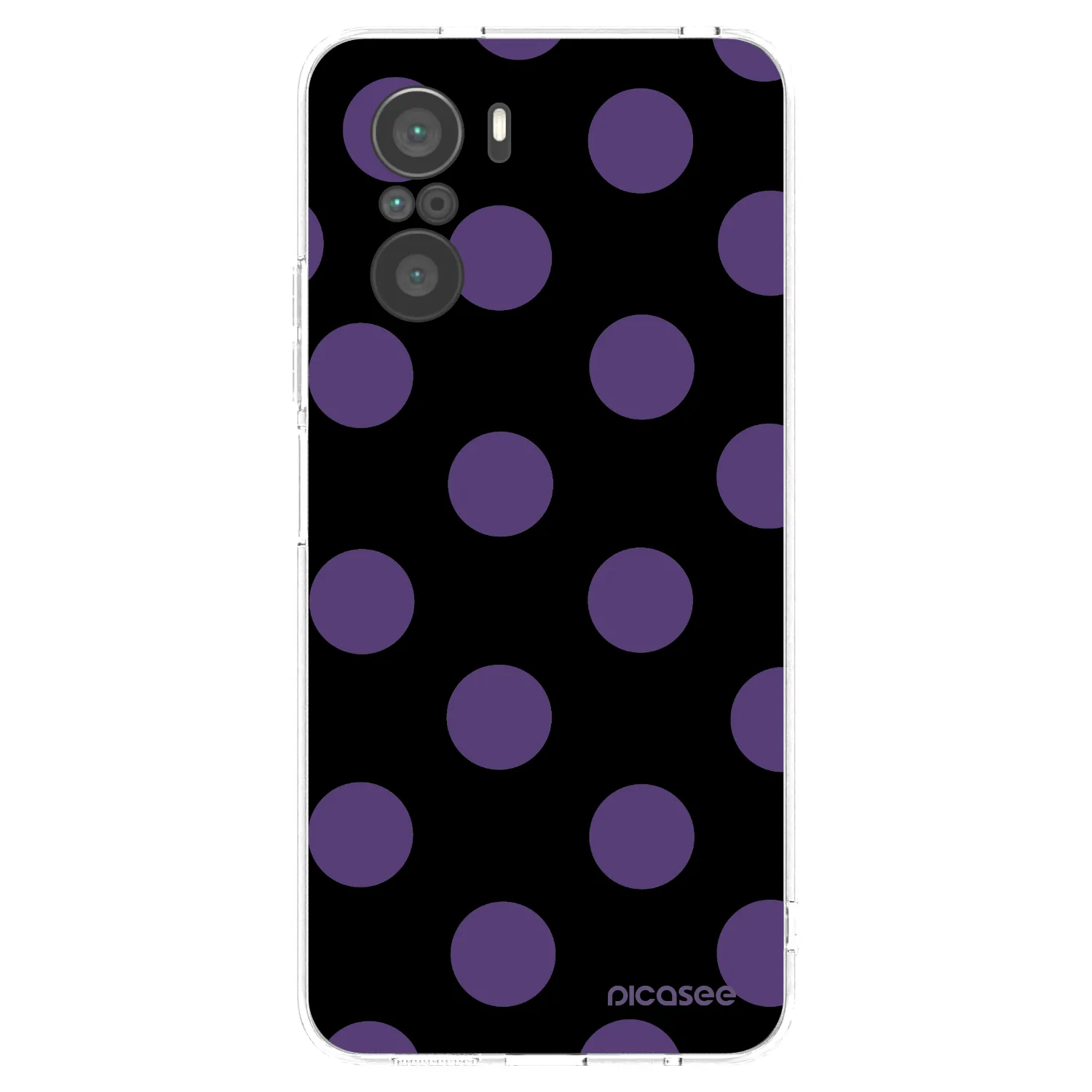 Picasee silikónový prehľadný obal pre Xiaomi Poco F3 - Big flickers