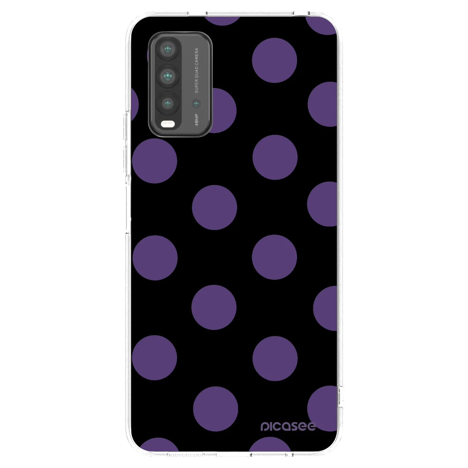 Picasee silikónový prehľadný obal pre Xiaomi Redmi 9T - Big flickers