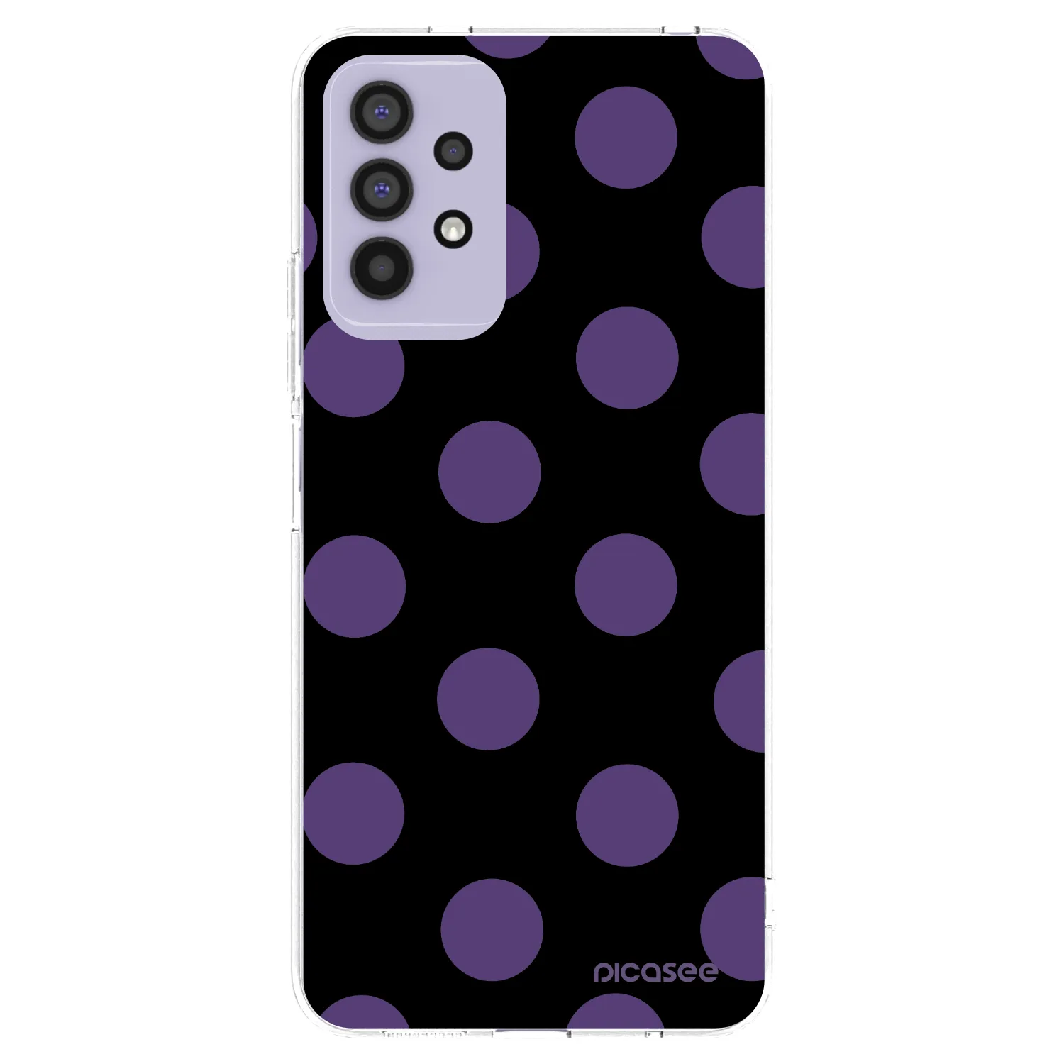Picasee silikónový prehľadný obal pre Samsung Galaxy A32 4G SM-A325F - Big flickers