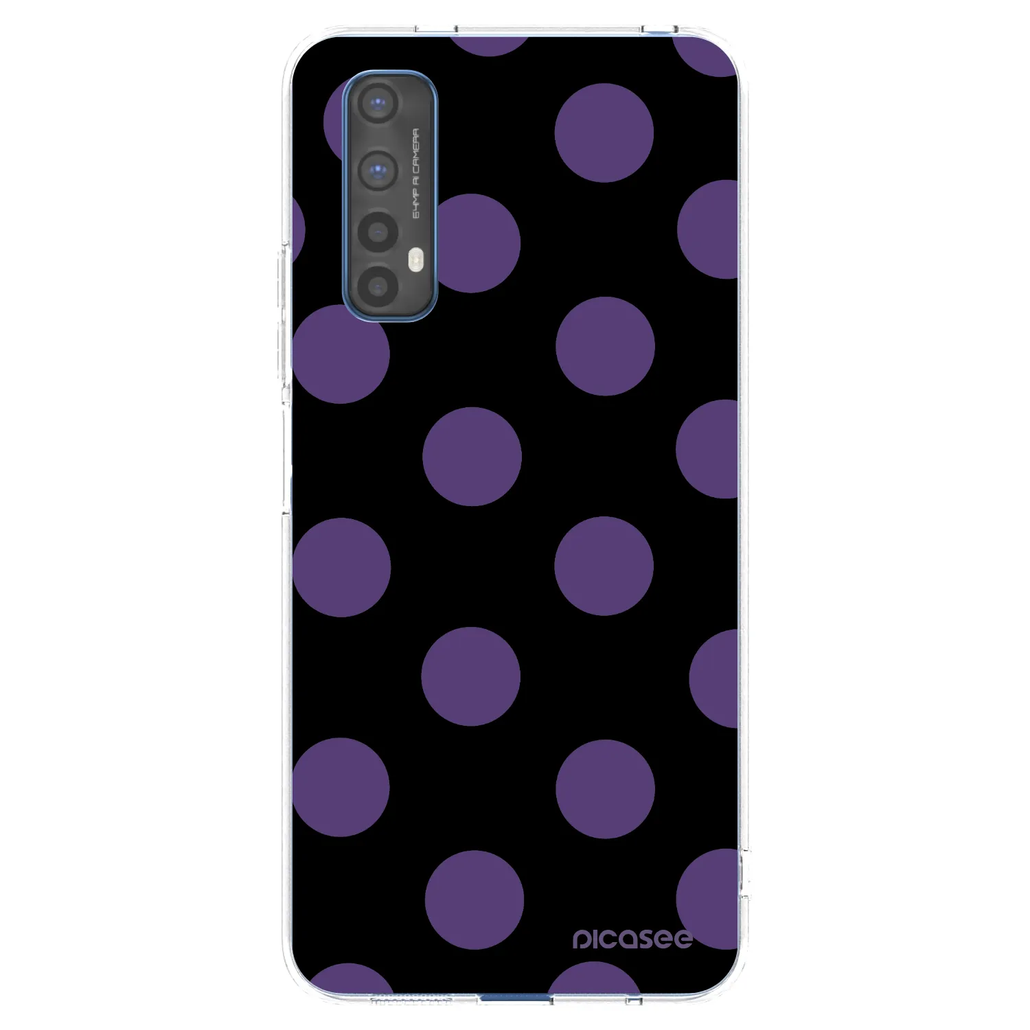 Picasee silikónový prehľadný obal pre Realme 7 - Big flickers
