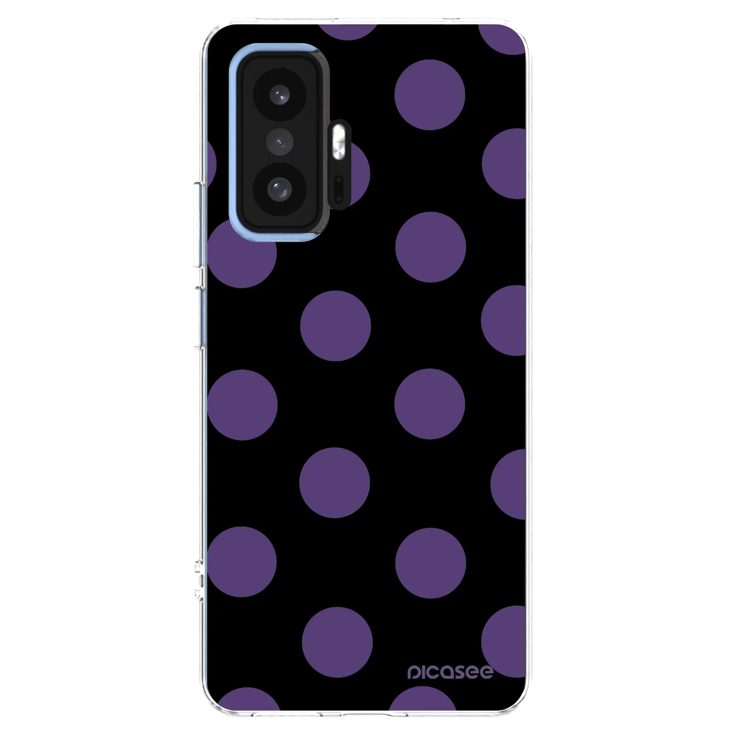 Picasee silikónový prehľadný obal pre Xiaomi 11T Pro - Big flickers