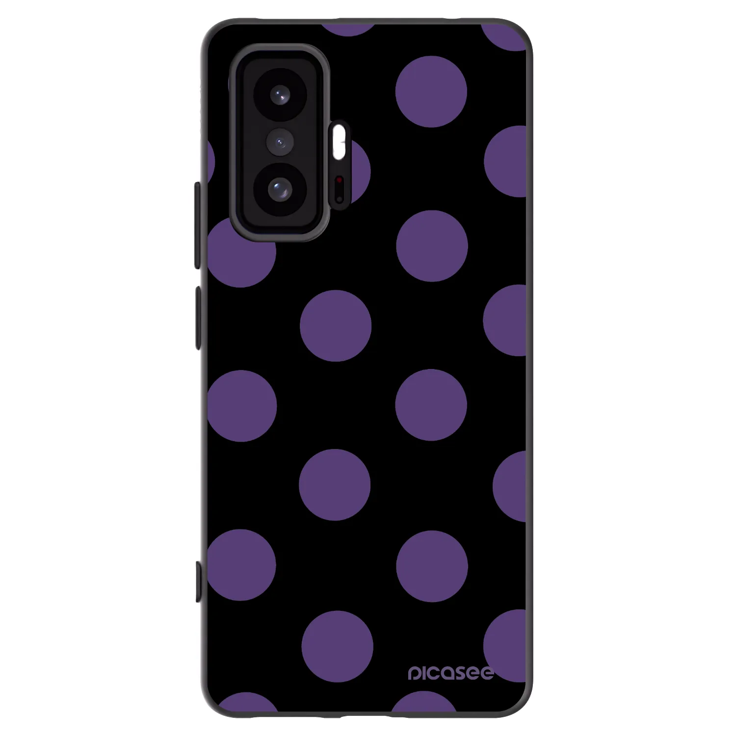 Picasee silikónový čierny obal pre Xiaomi 11T Pro - Big flickers