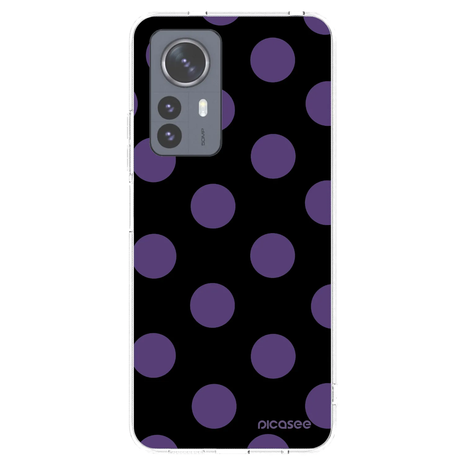 Picasee silikónový prehľadný obal pre Xiaomi 12 Pro - Big flickers