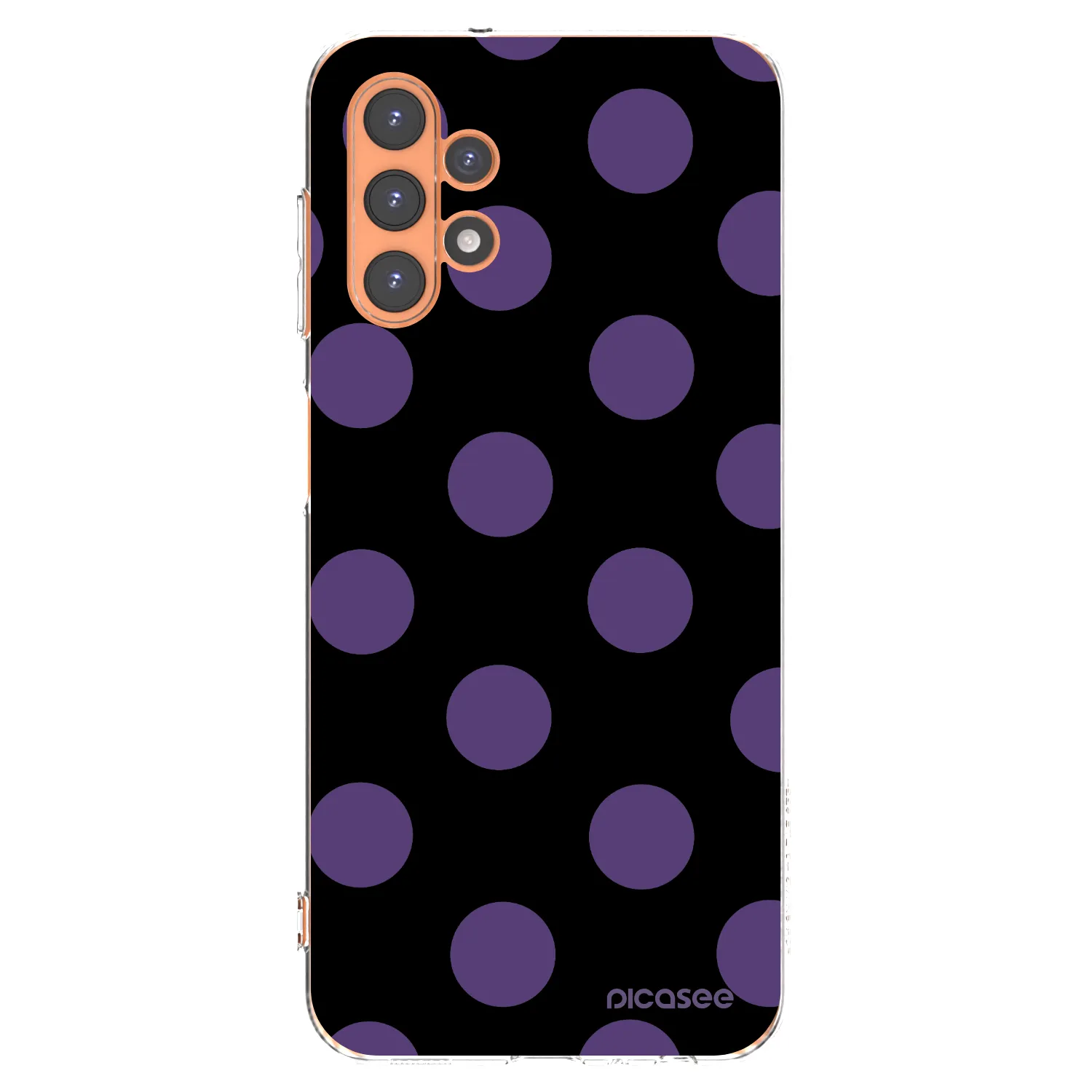 Picasee silikónový prehľadný obal pre Samsung Galaxy A13 4G A135 - Big flickers