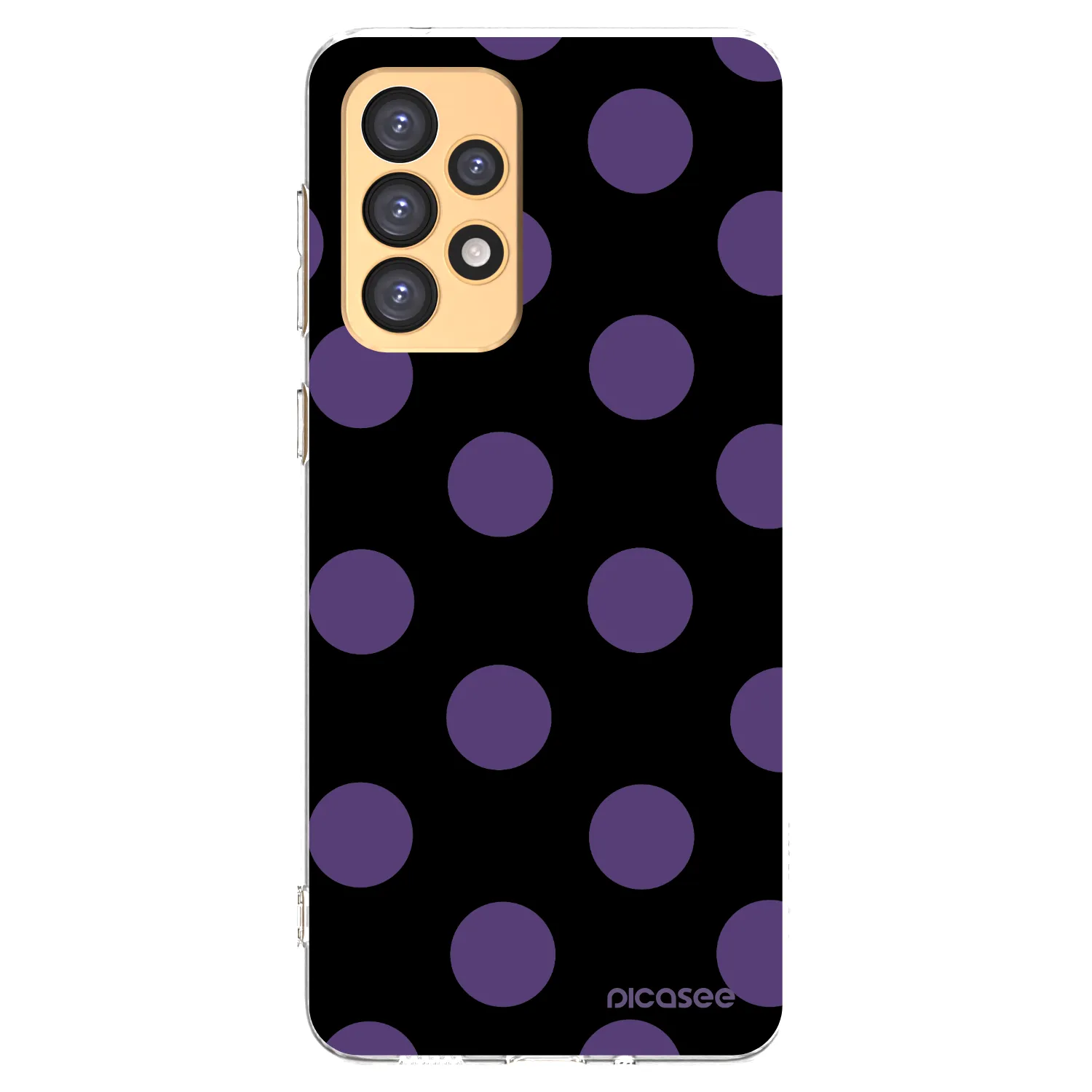 Picasee silikónový prehľadný obal pre Samsung Galaxy A33 5G A336 - Big flickers
