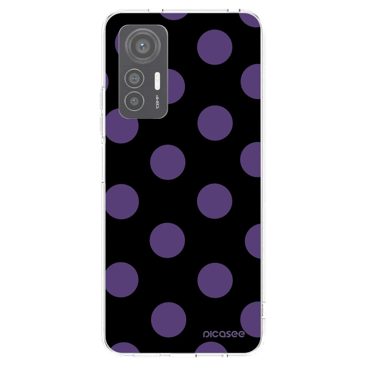 Picasee silikónový prehľadný obal pre Xiaomi 12 Lite - Big flickers