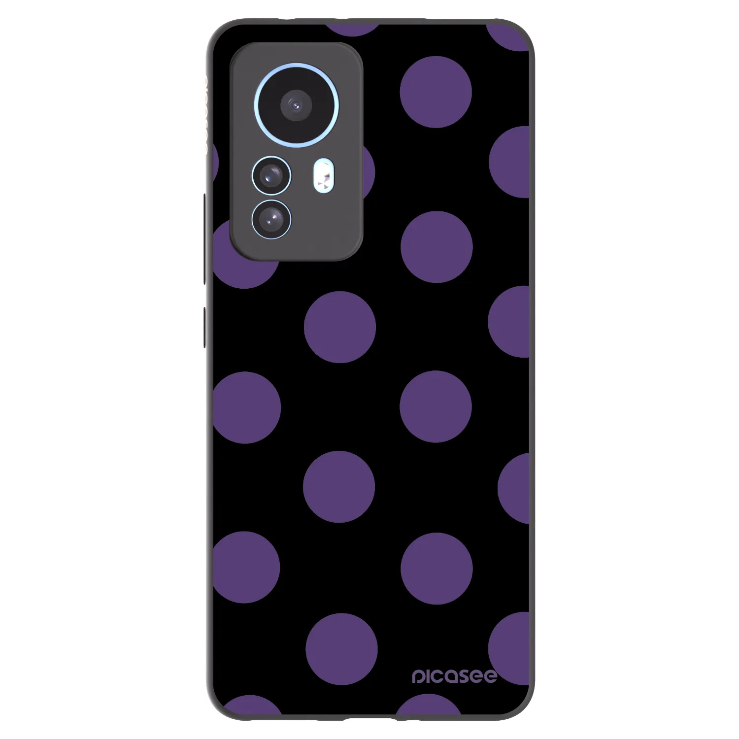 Picasee silikónový čierny obal pre Xiaomi 12T Pro - Big flickers