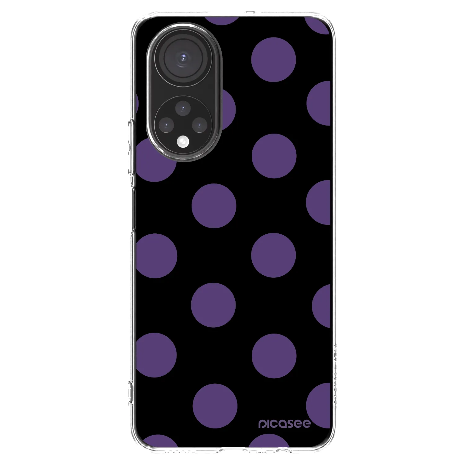 Picasee silikónový prehľadný obal pre Honor X7 - Big flickers
