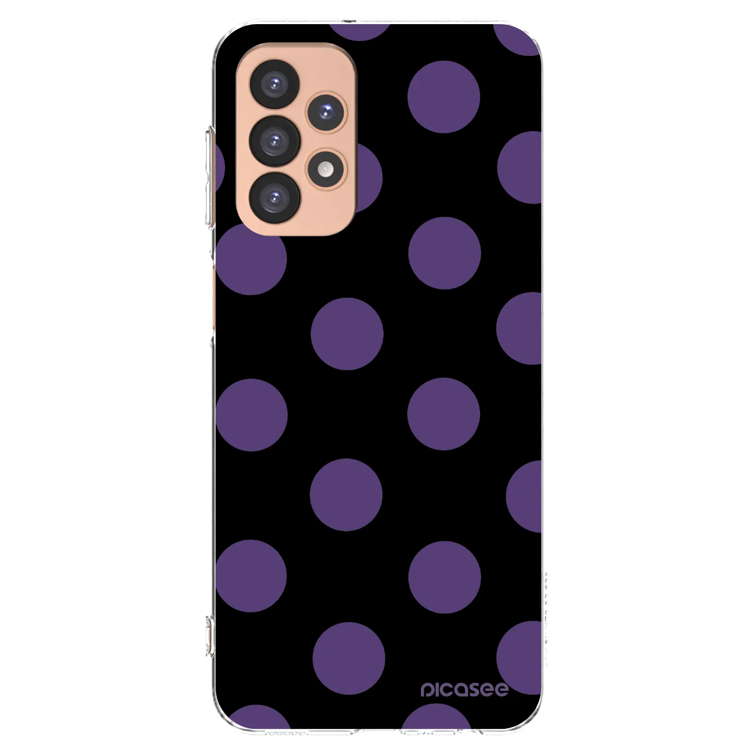 Picasee silikónový prehľadný obal pre Samsung Galaxy A23 A236B 5G - Big flickers