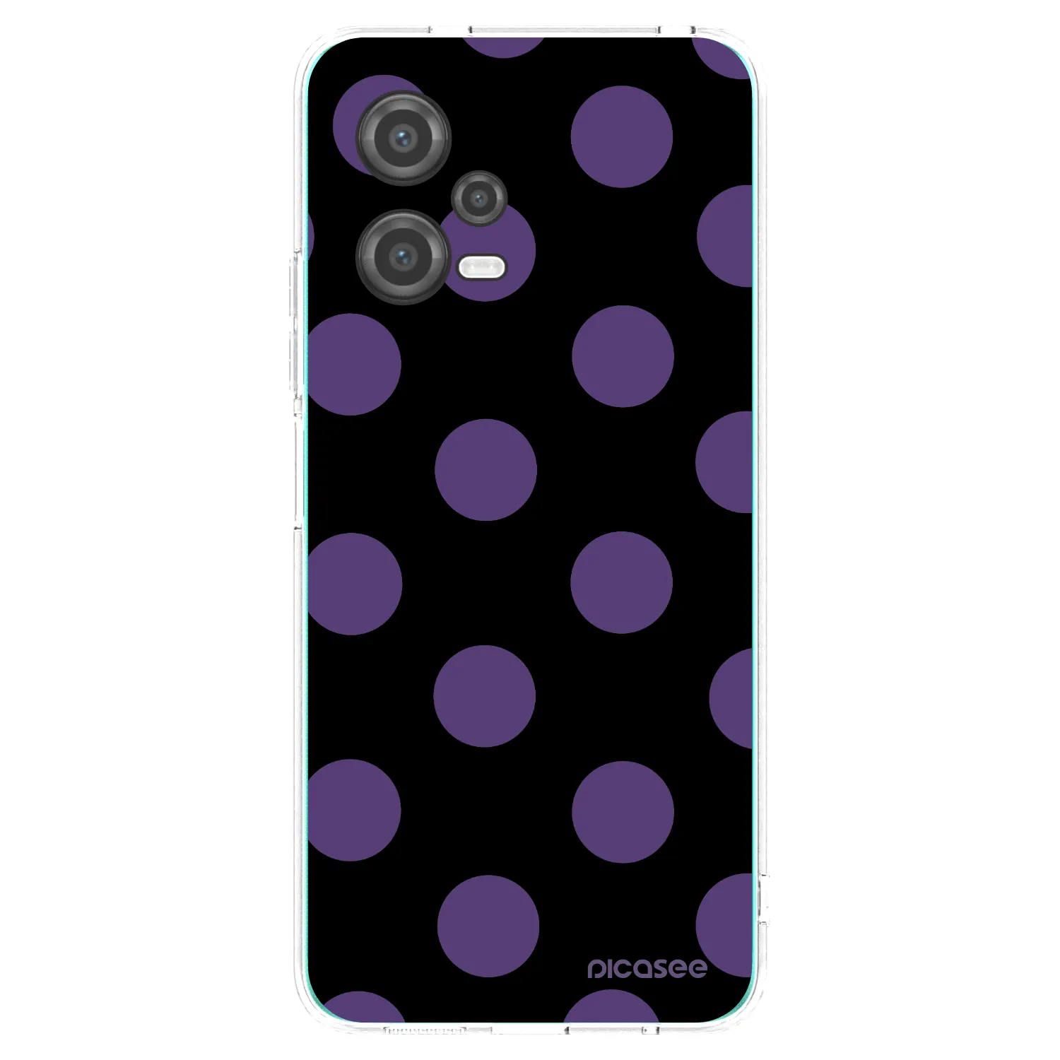 Picasee silikónový prehľadný obal pre Xiaomi Poco X5 - Big flickers