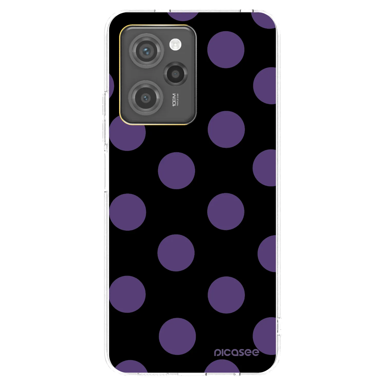Picasee silikónový prehľadný obal pre Xiaomi Poco X5 Pro - Big flickers