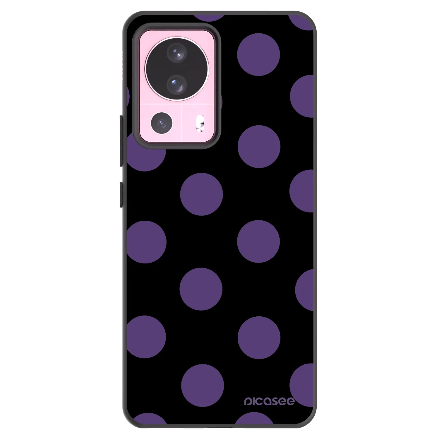 Picasee silikónový čierny obal pre Xiaomi 13 Lite - Big flickers