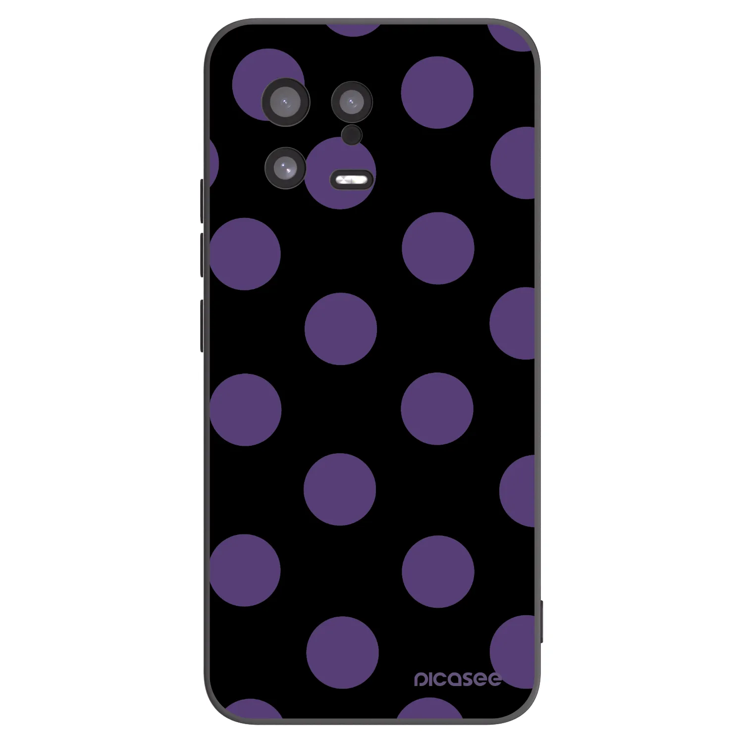 Picasee silikónový čierny obal pre Xiaomi 13 - Big flickers