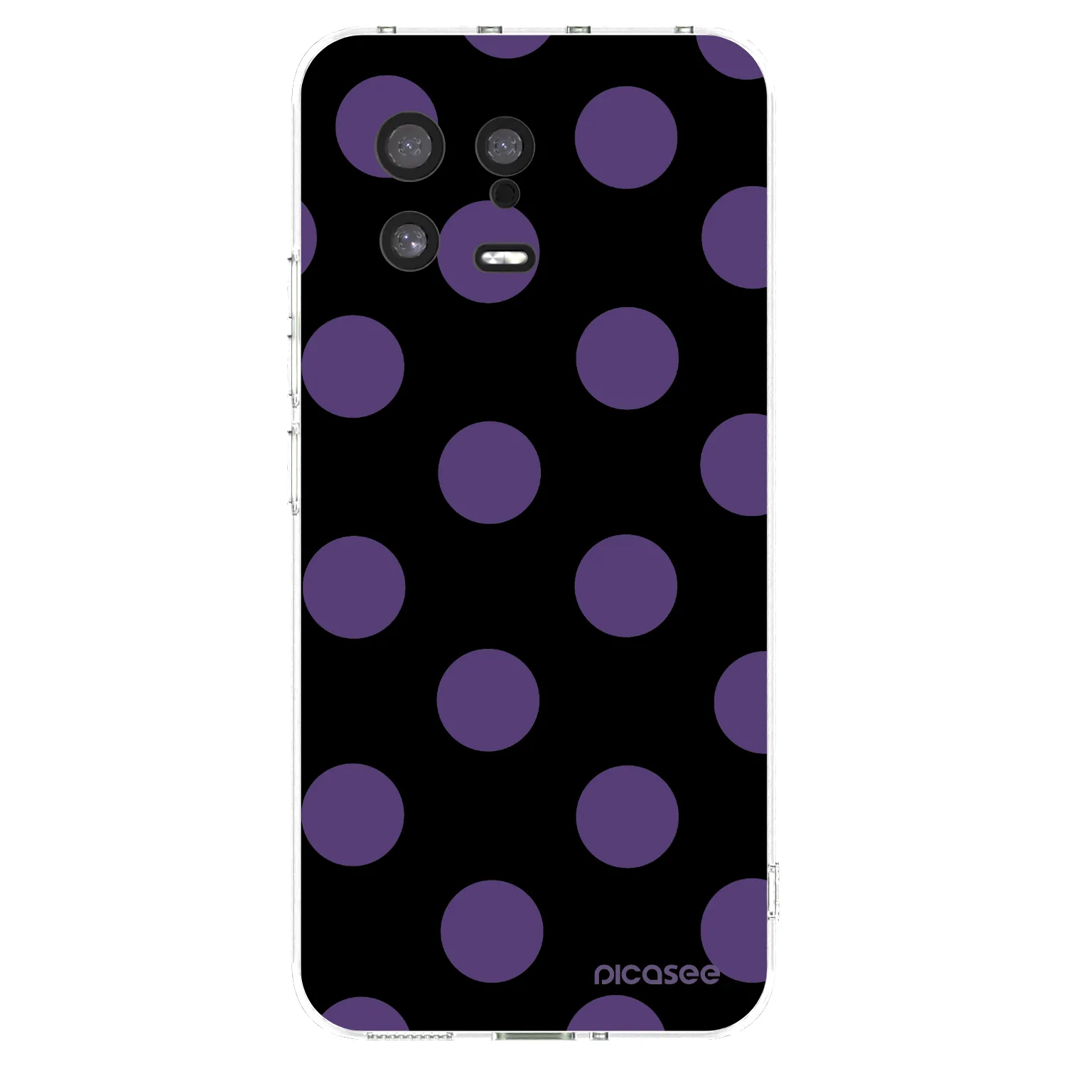 Picasee silikónový prehľadný obal pre Xiaomi 13 - Big flickers