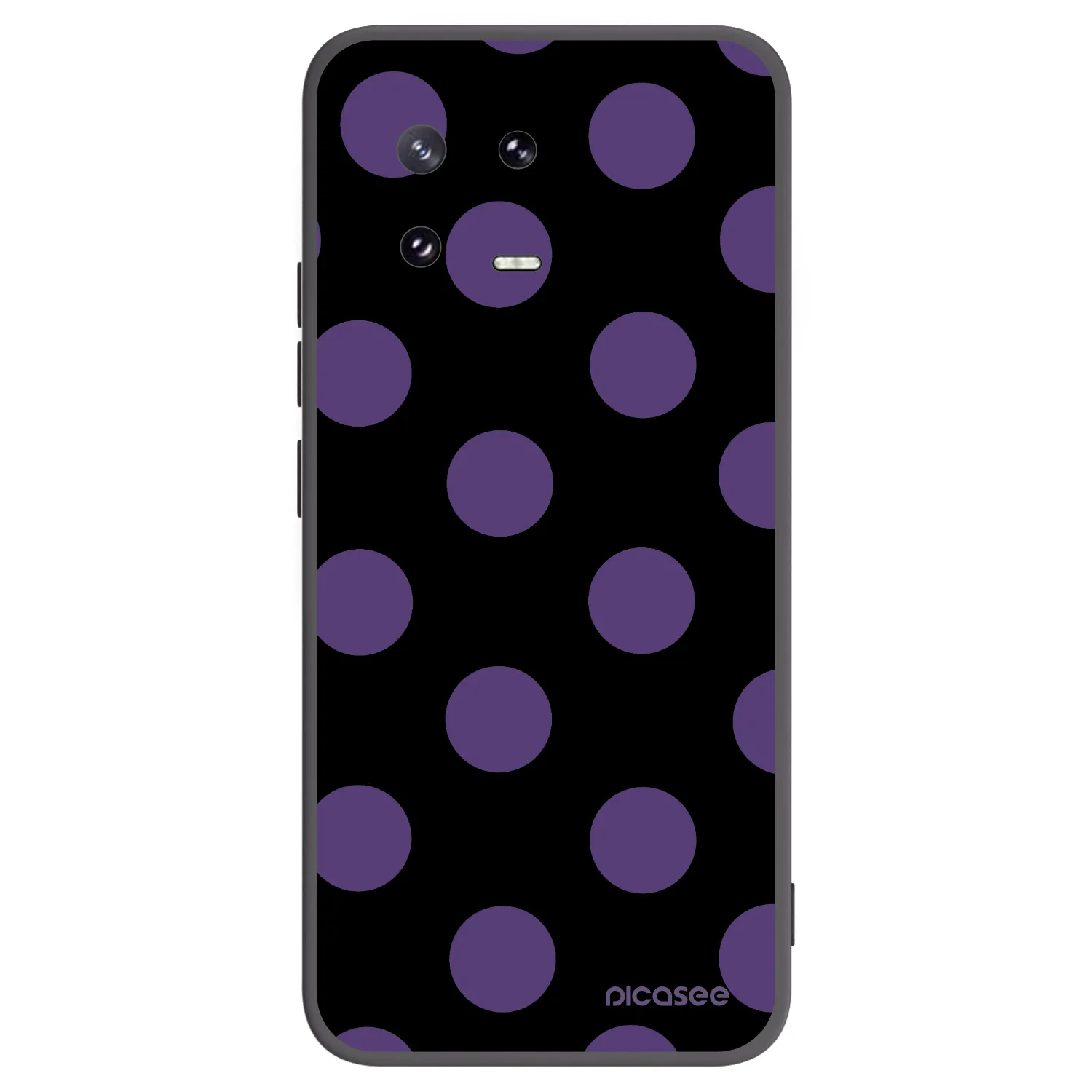 Picasee silikónový čierny obal pre Xiaomi 13 Pro - Big flickers