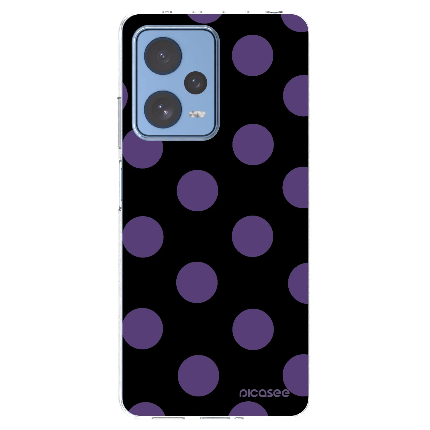 Picasee silikónový prehľadný obal pre Xiaomi Redmi Note 12 Pro 5G - Big flickers