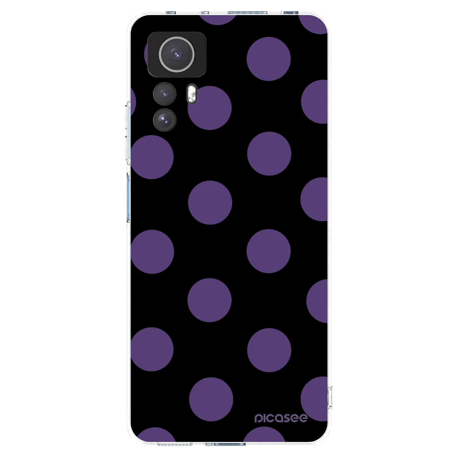 Picasee silikónový prehľadný obal pre Xiaomi Redmi Note 12S - Big flickers